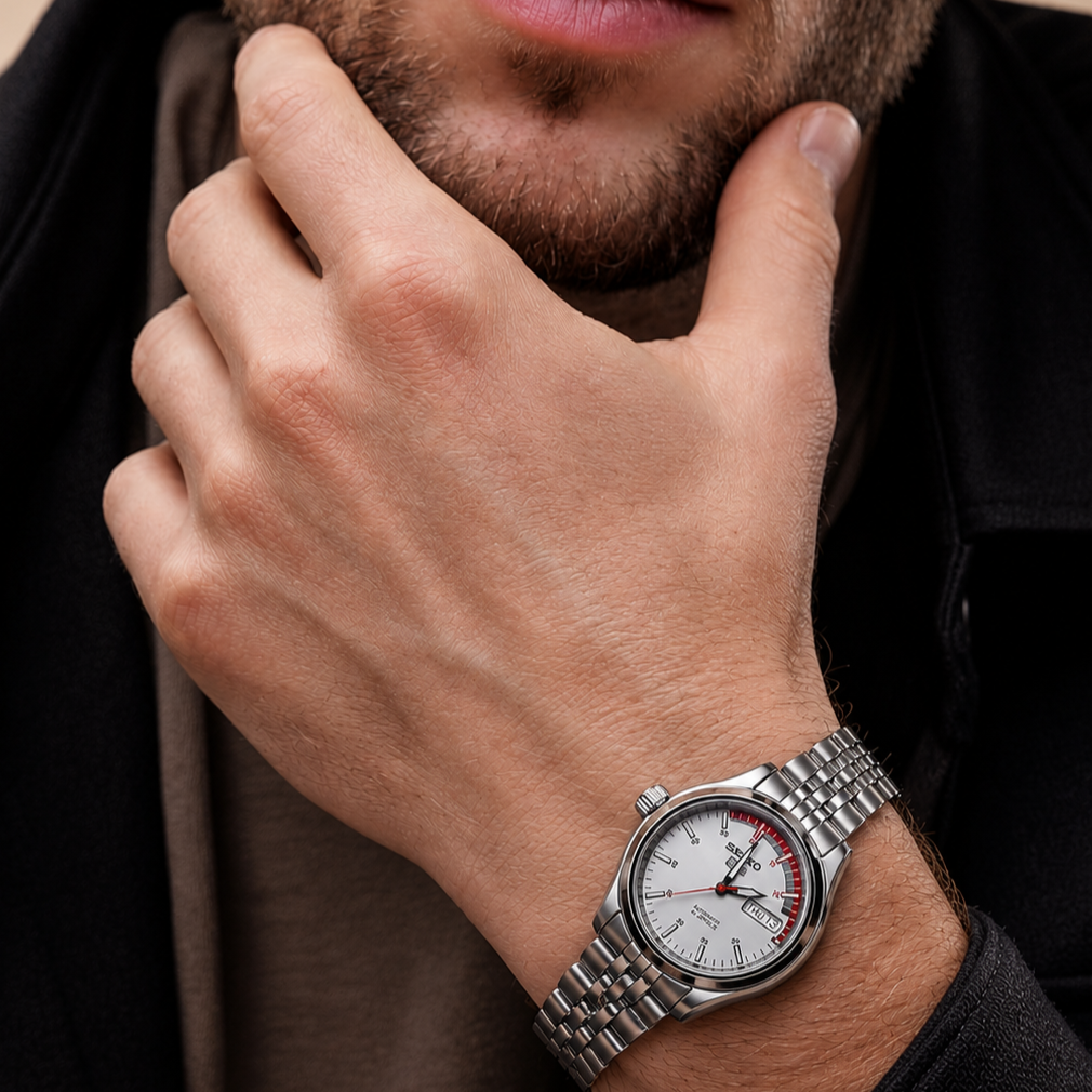Orologio Seiko automatico in acciaio